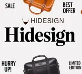 Hidesign: Where Leather Meets Legacy. (Connects the brand's history with its craft)